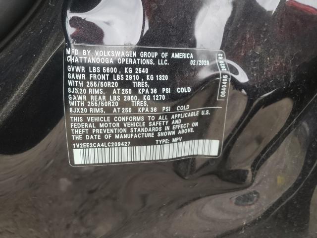 2020 VOLKSWAGEN ATLAS CROS 1V2EE2CA4LC209427