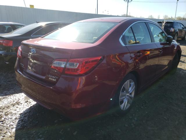 2016 SUBARU LEGACY 2.5 4S3BNAA62G3021654