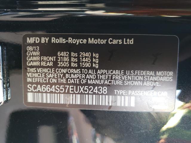 VIN SCA664S57EUX52438 2014 Rolls-Royce Ghost no.10