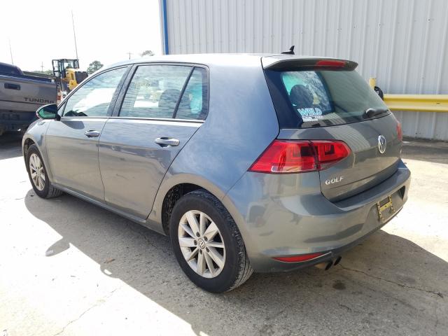 2017 VOLKSWAGEN GOLF S 3VW217AU3HM066774