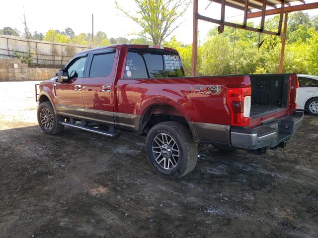 2017 FORD F250 SUPER 1FT7W2BT5HEB82826