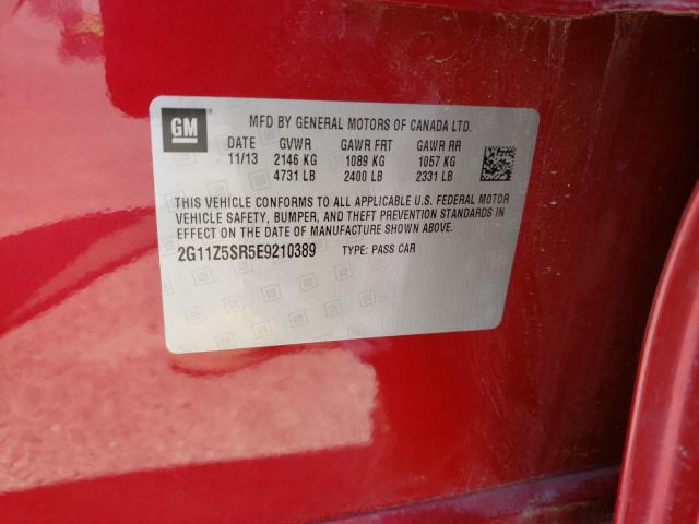 2014 CHEVROLET IMPALA ECO 2G11Z5SR5E9210389