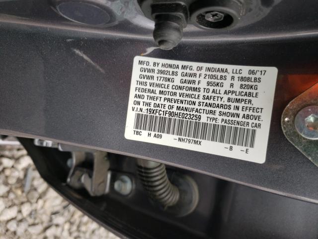 2017 HONDA CIVIC TOUR 19XFC1F90HE023259