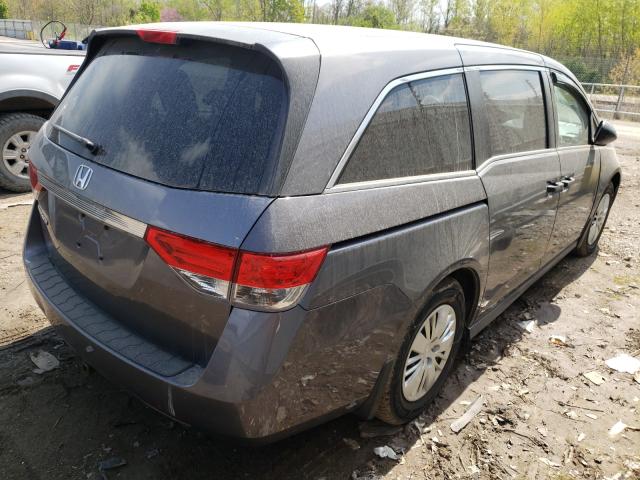 2014 HONDA ODYSSEY LX 5FNRL5H23EB009477