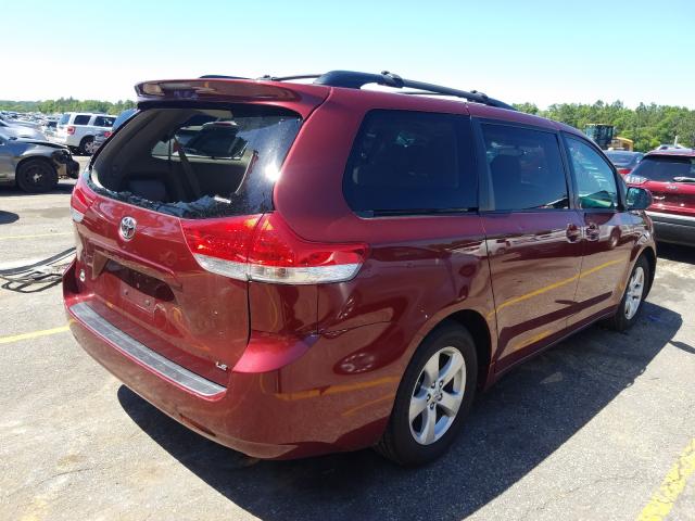 2014 TOYOTA SIENNA LE 5TDKK3DC3ES462517