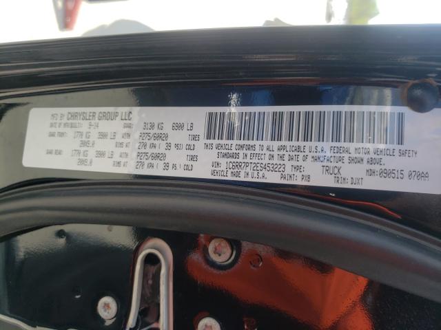 2014 RAM 1500 LONGH 1C6RR7PT2ES453223