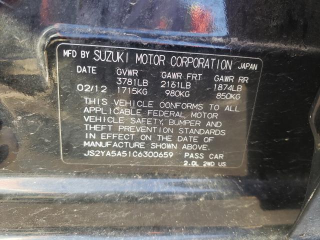 2012 SUZUKI SX4 AWD JS2YA5A51C6300659
