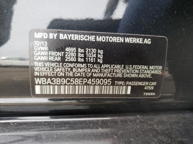 2014 BMW 335 XI WBA3B9C58EP459095
