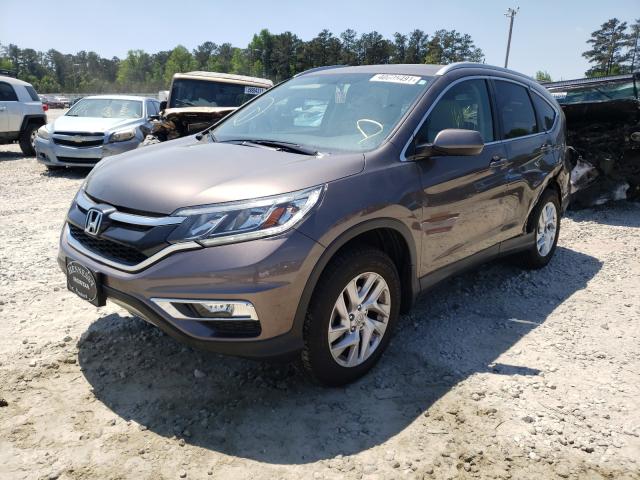 VIN 5UX23EM01P9N67491 2015 HONDA CR-V EXL no.2