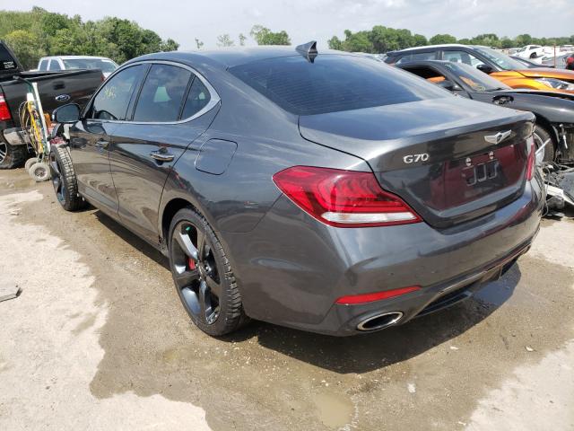 2019 GENESIS G70 PRESTI KMTG34LE8KU019882