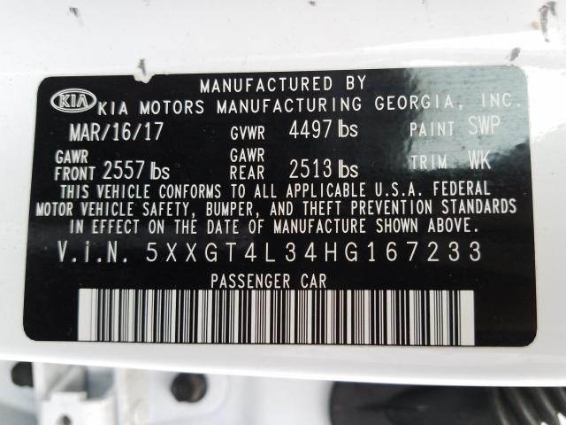 2017 KIA OPTIMA LX 5XXGT4L34HG167233