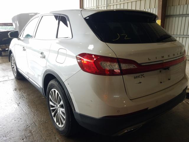2016 LINCOLN MKX SELECT 2LMTJ6KR1GBL62713