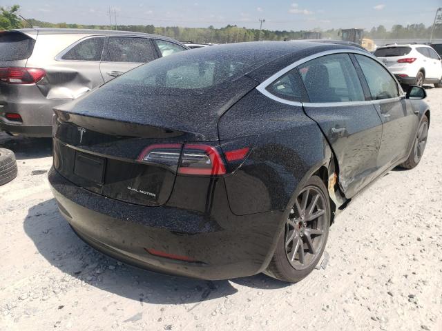 VIN ZPBUA1ZLXNLA21535 2018 TESLA MODEL 3 no.4