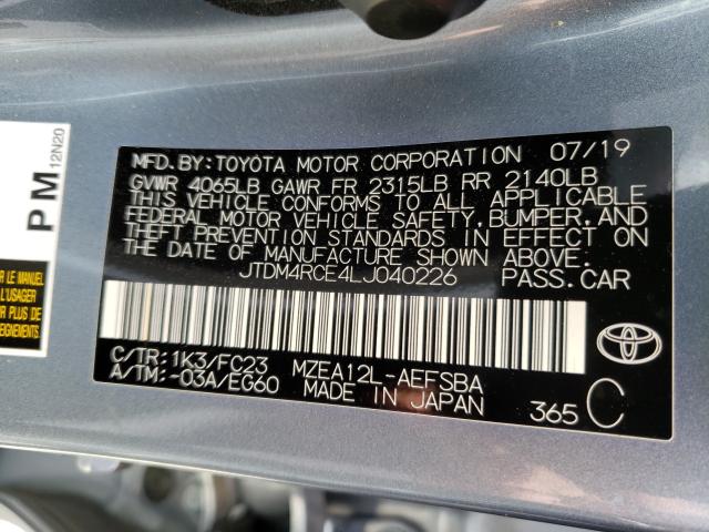 VIN 4T1BF1FK6EU766705 2014 Toyota Camry, SE no.10