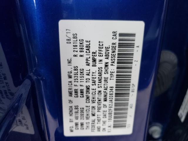 2018 ACURA TLX TECH+A 19UUB2F62JA006348