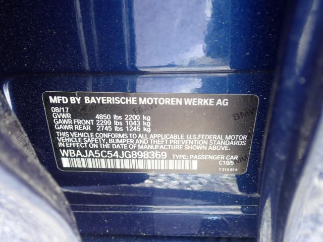 2018 BMW 530 I - WBAJA5C54JG898369