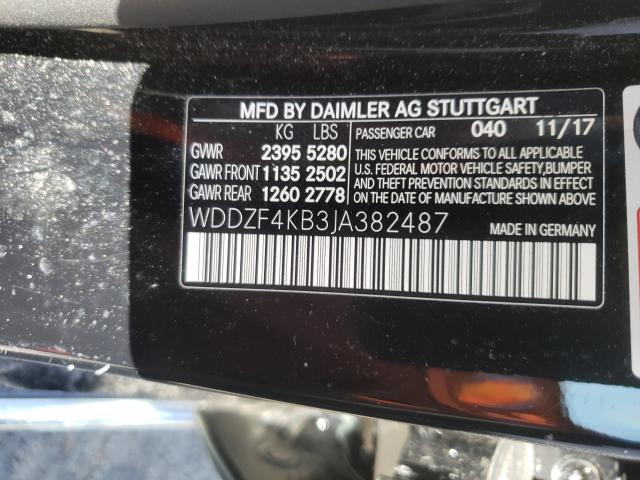 2018 MERCEDES-BENZ E 300 4MAT WDDZF4KB3JA382487