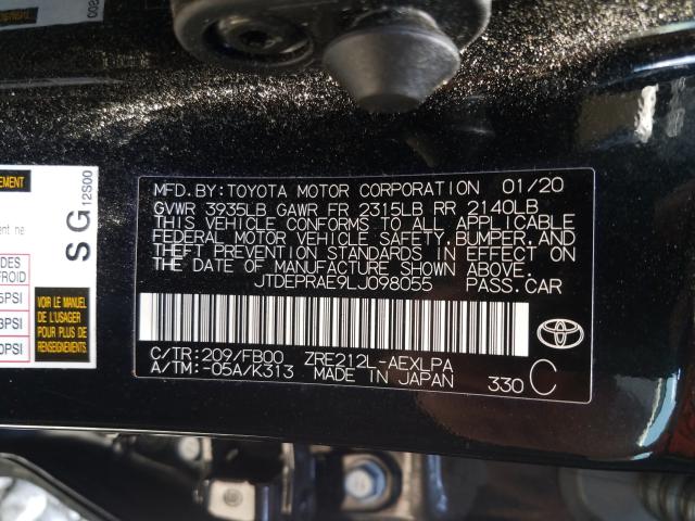 VIN 4T1K61BK3RU118363 2024 Toyota Camry, Xse no.10