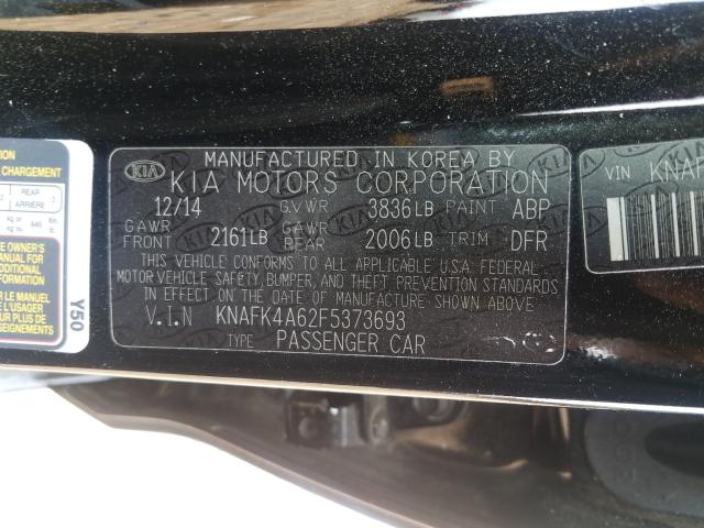 2015 KIA FORTE LX KNAFK4A62F5373693