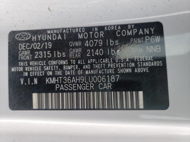 2020 HYUNDAI VELOSTER N KMHT36AH9LU006187