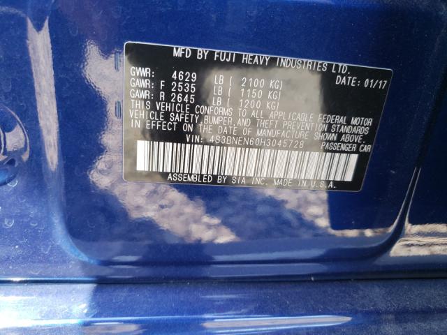 2017 SUBARU LEGACY 3.6 4S3BNEN60H3045728