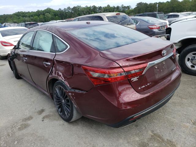 2016 TOYOTA AVALON XLE 4T1BK1EB8GU200917