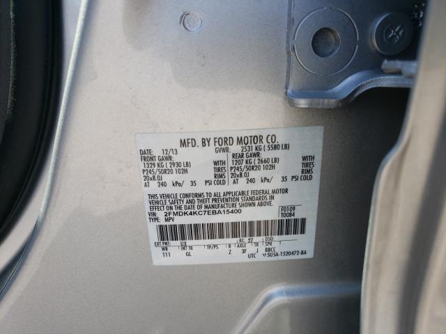 2014 FORD EDGE 2FMDK4KC7EBA15400