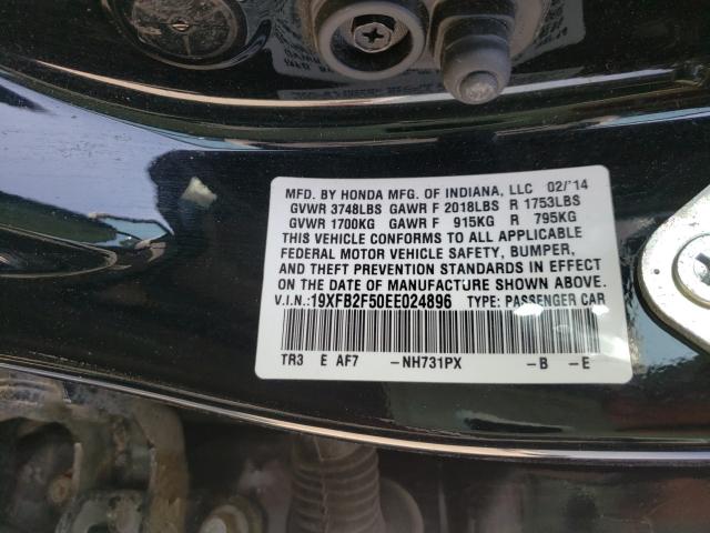 VIN 3HGGK5H5XFM770803 2015 Honda Fit, LX no.10