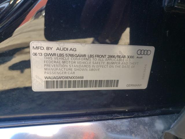 2014 AUDI A8 QUATTRO WAUAGAFD9EN003468