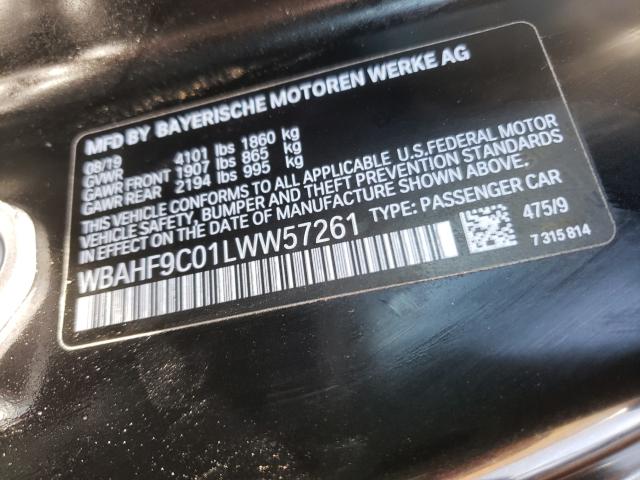 2020 BMW Z4 M40I WBAHF9C01LWW57261