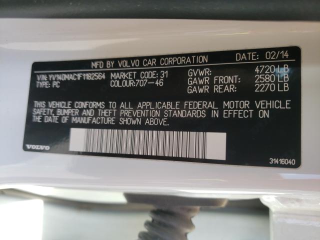 2015 VOLVO S80 PREMIE YV140MAC1F1182564