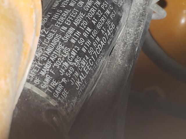 2012 KAWASAKI LE650 C JKALEEC17CDA07456