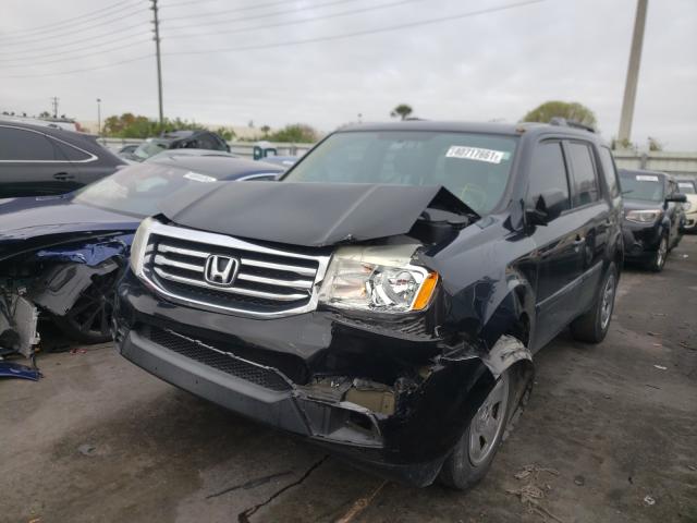 2013 HONDA PILOT LX 5FNYF3H28DB035322