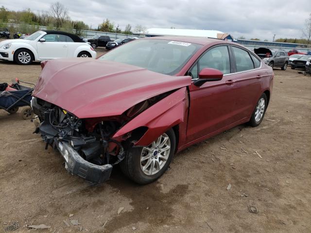 VIN 7FARS5H58SE009651 2017 FORD FUSION S no.2