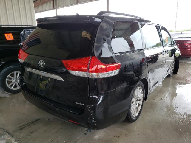 VIN KNMAT2MT8GP693946 2011 TOYOTA SIENNA XLE no.4