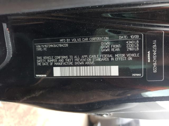 2010 VOLVO C30 T5 YV1672MK8A2184228