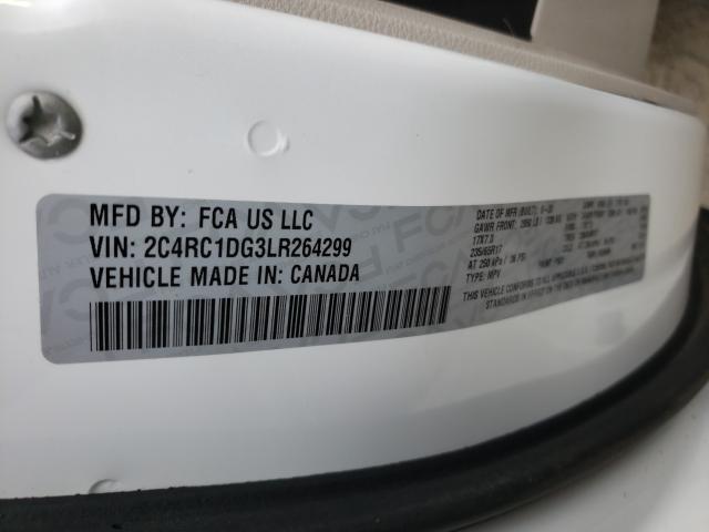 2020 CHRYSLER VOYAGER LX 2C4RC1DG3LR264299