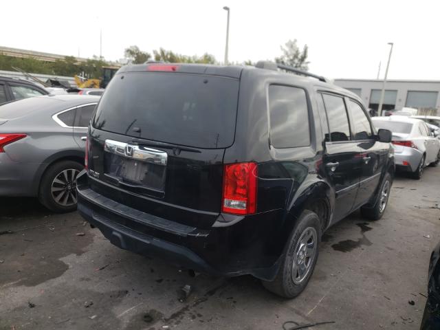 2013 HONDA PILOT LX 5FNYF3H28DB035322