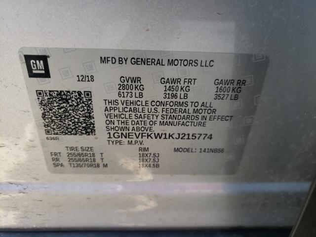 VIN 3N1CE2CP1EL389375 2014 Nissan Versa, Note SV no.10