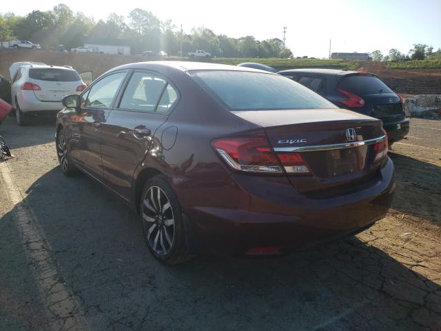 2015 HONDA CIVIC EXL 2HGFB2F92FH536914