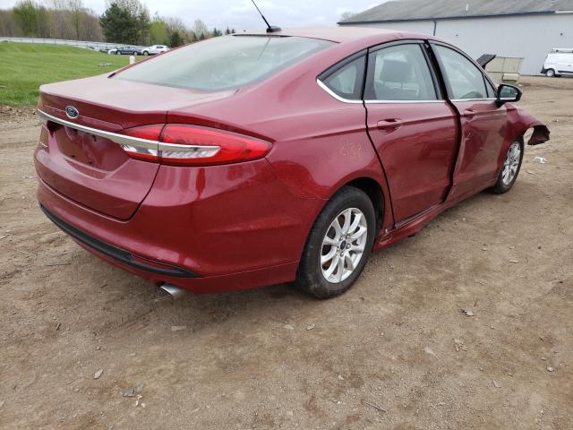 VIN 7FARS5H58SE009651 2017 FORD FUSION S no.4