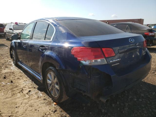 2011 SUBARU LEGACY 2.5 4S3BMBB69B3222063