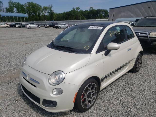 2013 FIAT 500 SPORT 3C3CFFBRXDT686443