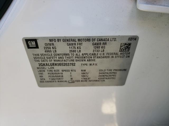 2014 GMC TERRAIN DE 2GKALUEK9E6263782