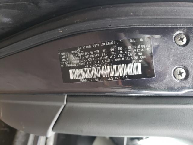 2011 SUBARU TRIBECA LI 4S4WX9GD3B4401634