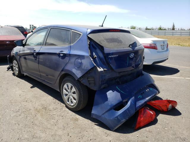 2015 HYUNDAI ACCENT GS KMHCT5AE3FU198419