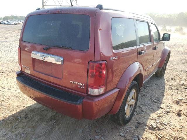 2010 DODGE NITRO SXT 1D4PU5GK3AW122487