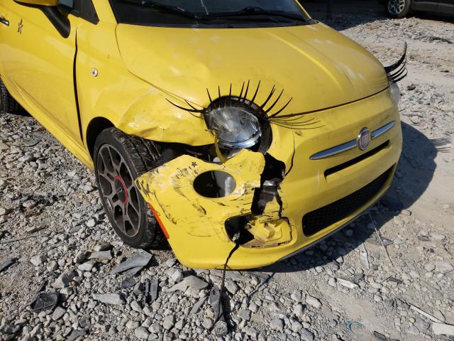 2012 FIAT 500 SPORT 3C3CFFBR7CT110159