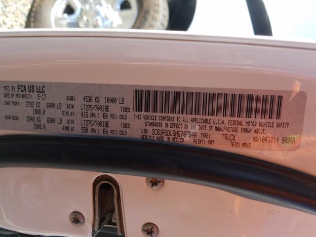 2017 RAM 2500 SLT - 3C6UR5DL6HG707840