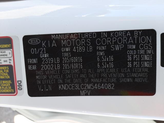 2021 KIA NIRO EX PR KNDCE3LC2M5464082